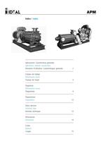 Pompes multicellulaires Serie APM - 2