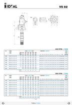Pompes verticales Serie V - 83