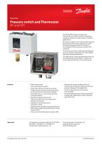 Pressure switch and Thermostat KP and KPI