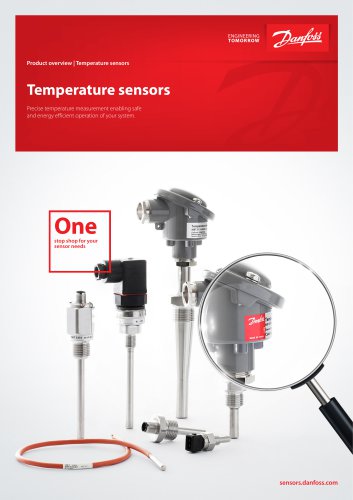 Temperature sensors Precise temperature measurement enabling safe and energy efficient operation of your system.