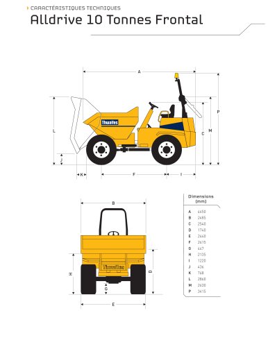 Alldrive 10 Tonnes Frontal