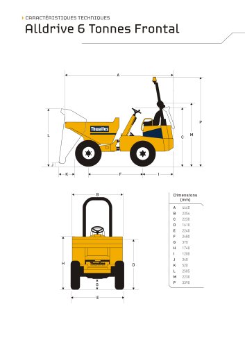 Alldrive 6 Tonnes Frontal