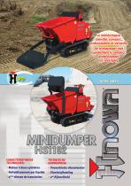 Minidumper sur chenilles HS1102 - 1