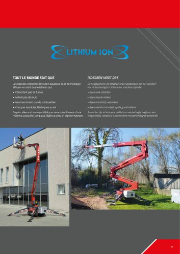 Système Lithium-ion Hinowa