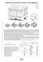 700 Cargo Fold parois percées - 2