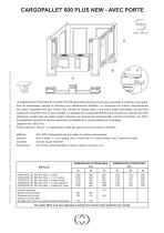 Cargo 600 Plus New avec porte