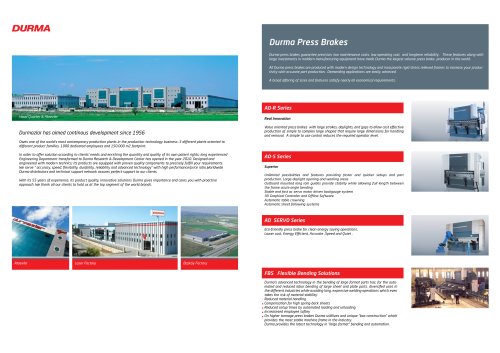 ADS CNC Pressbrake Catalogue