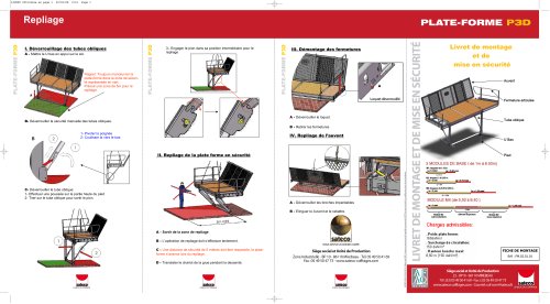 Fiche de montage plate-forme P3D