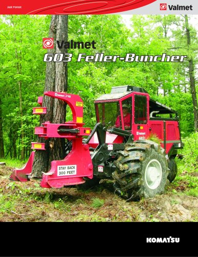 Brochure Valmet 603 Feller Buncher