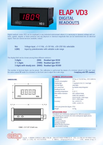 VD3 Digital Visualiser