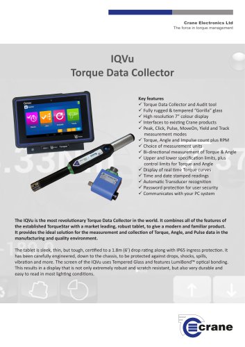 IQVu Torque Data Collector Brochure