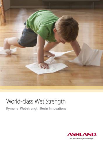 World-class Wet Strength Kymene? Wet-strength Resin Innovations