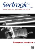 Brochure épurateurs "Point of use"