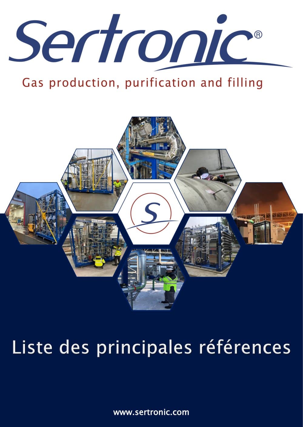 Liste des r&eacute;f&eacute;rences clients  - SERTRONIC