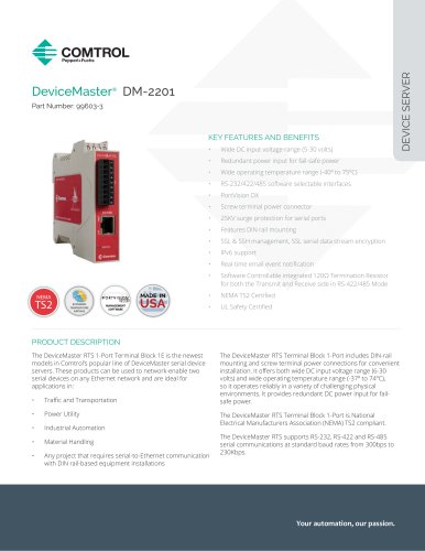 DeviceMaster® DM-2201