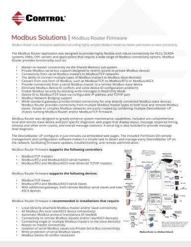 Modbus Solutions