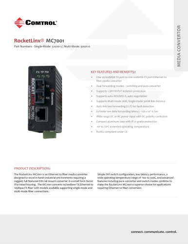 RocketLinx® MC7001