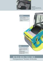 Compacteurs Tandem Articulés AV 70 X / 80 X4 / 110 X / 130 X - 4