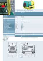 Plaques vibrantes 365?750 kg entièrement hydrauliques APH 5020 / 6020 / 7010 / 1000 TC - 11