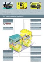 Rouleaux de tranchées manuels 1.4/1.5 t - 10