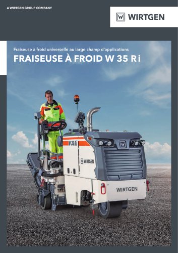 FRAISEUSE À FROID W 35 Ri