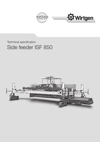 Side feeder ISF 850