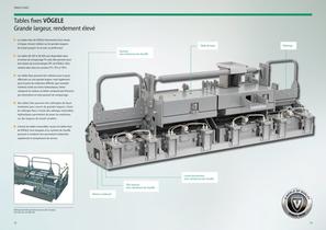 Tables de pose VÖGELE - 7