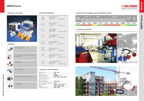 ADAPTO Series Industrial adaptors