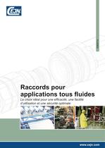 Raccords pour applications tous fluides - 1