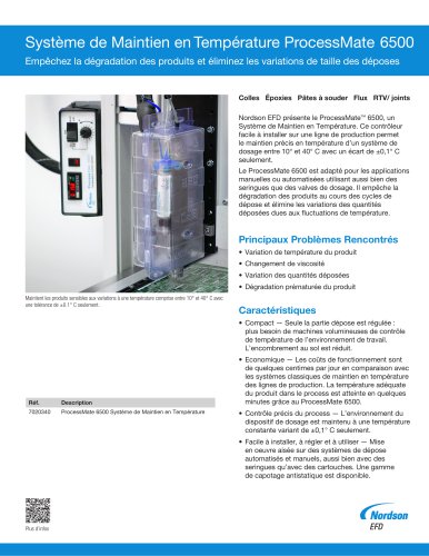 Système de Maintien en Température ProcessMate 6500