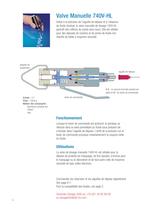 Systemes de valves de dosage manuelles - 4