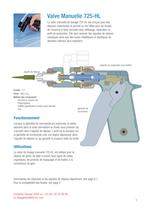 Systemes de valves de dosage manuelles - 5