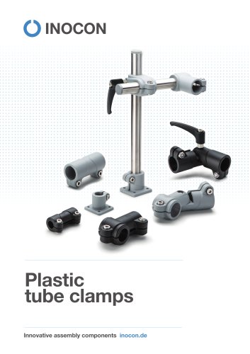 Plastic tube clamps