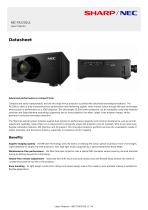 NEC PX2201UL Laser Projector