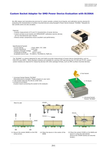 IC device test socket