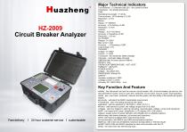 Huazheng HZ-2009 High voltage switch dynamic characteristic tester Circuit Breaker Analyzer