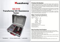 Huazheng HZ-3110 Winding Resistance Tester Transformer DC Resistance Meter