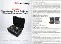 Huazheng HZ2162 Transformer Winding Resistance And Turns Ratio Integrated Tester