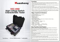 Huazheng HZC-4080 High-voltage Switch Characteristic Circuit Breaker Tester