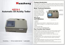 Huazheng HZCS-3 ASTM D664 Digital Automatic Oil Acidity Tester Accurate Acid Value Measurement