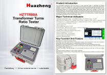 Huazheng HZTTR80A Transformer Turns Ratio Tester With Excitation Current