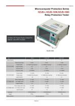 HZJB-I HZJB-1200 HZJB-1600 Relay Protection Tester