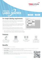 TEKLYNX LABEL MATRIX