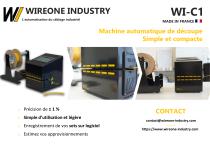 Brochure WI-C1 Machine de découpe de fils - 1