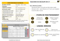 Brochure WI-C1 Machine de découpe de fils - 2