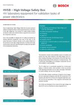 HVSB – High-Voltage Safety Box