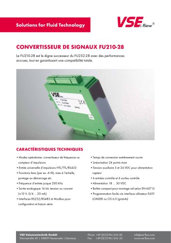 convertisseur signaux