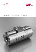 Débitmètre à vis hélicoïdale RS 10