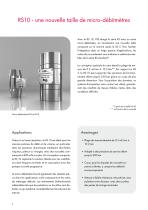 Débitmètre à vis hélicoïdale RS 10-2