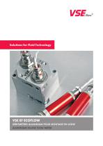  Débitmètres en aluminium VSE EF ecoflow 
